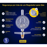 REGULADOR GAS PEQ 504/01 ALIANCA