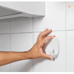 GANCHO AMBAR PLASTICO BRANCO G TEKBOND