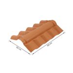 CUMIEIRA CENTRAL ARTIC PVC COLONIAL 880MM