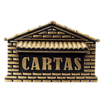 Caixa de CORREIO PVC OURO N°04