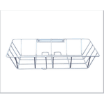 LIXEIRA P/ GRADE RETANGULAR 40X60 ZINC