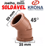 JOELHO SOLD KRONA 25MM 45