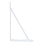 SUPORTE P/ PRAT C/ MAO BRANCO 30CM OVERTIME