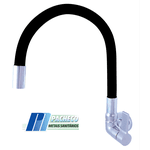 TORNEIRA PIM 4999 C70 BICA MOVEL PAREDE LUXO PRETO