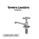 TORNEIRA AQUILES 1193 C33 LAVATORIO COMUM