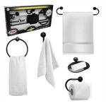 KIT ACESSÓRIOS JAPI SAMBA 5 PEÇAS PRETO