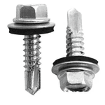 PARAFUSO AUTO BROCANTE SEXTAVADO 1/4X3/4 COM VEDAÇAO TEMFIX 10 UN.