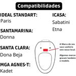 ASSENTO ASTRA PARIS ALMOFADADO AREIA TTP/K AR-