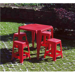 BANQUETA MOR PLAST VERMELHA