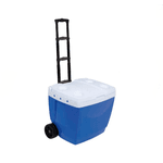 CAIXA TERMICA 42L MOR AZUL C/ RODA