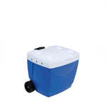 CAIXA TERMICA 42L MOR AZUL C/ RODA