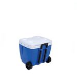 CAIXA TERMICA 42L MOR AZUL C/ RODA