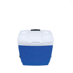 CAIXA TERMICA 42L MOR AZUL C/ RODA