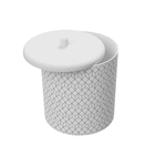 CESTO ASTRA MULTIUSO COM TAMPA BRANCO CT3/D BR E2