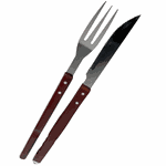 CJ CHURRASCO 2 PCS 52X25CM MOR