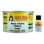 MASSA PLASTICA 400 GR IBERE PRETA