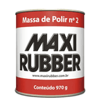 MASSA P/ POLIR N 2 970G MAXI RUBBER
