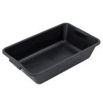 CACAMBA P/MASSA PVC 40 LT PRETA NOVA