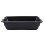 CACAMBA P/MASSA PVC 40 LT PRETA NOVA