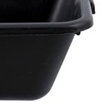 CACAMBA P/MASSA PVC 40 LT PRETA NOVA