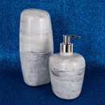 KIT ACESSORIOS ASTRA 2PÇS KBB1/2 BRANCO-MARROM