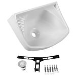 LAVATORIO ASTRA PLASTICO BRANCO 36X26 BR1 LV0