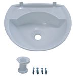 LAVATORIO ASTRA PLASTICO CINZA 36X28 CZ2 LV2