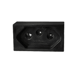 Módulo Tomada ILUMI LEV 20A Preto 811414