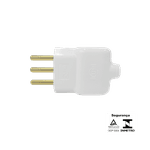 PINO MACHO 2P + T 10A 250V ILUMI BC 14350