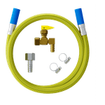 ENGATE FLEX P/GAS 1.20MT ESPIG KIT BLUKIT 180309