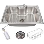 CUBA PARA COZINHA GOURMET INOX COM ACESSORIOS 60X42