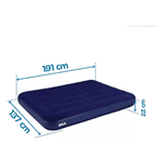 COLCHAO INFLAVEL CASAL 191X137X22 CM KALA