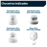 Resistência BELLO BANHO ULTRA 127V 5500W