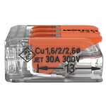 CONECTOR WAGO 221-613 3P 6MM 3UN