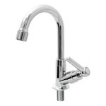 TORNEIRA SUPER METAIS 4010 C34 BICA MOVEL LAVATORIO ABS CROMADA