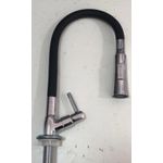 Torneira AQUILES FLEX 1170 GM LIGHT CANTON B MOVEL COZ/ MESA PRETO