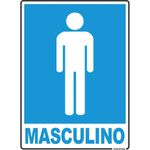 PLACA 15X20 SANITARIO MASCULINO 220AD