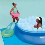PISCINA SPLASH FUN REDONDA 2400LTS MOR