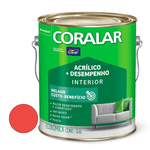 TINTA ACRILICA CORAL FOSCO 3,6 LT RUBI