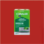 TINTA ACRILICA CORAL FOSCO 18,0 LT RUBI