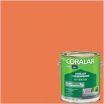 TINTA ACRILICA CORAL FOSCO 3,6 LT LARANJA CITRICO
