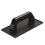 Desempenadeira PVC PRETA 12X23 QUADR 60650