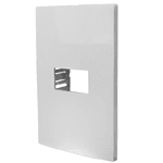 PLACA ESP ILUMI I9 4X2 P/1 HORIZ 96070
