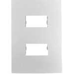 PLACA ESP ILUMI I9 4X2 P/2 D 96080
