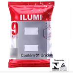 PLACA ESP ILUMI I9 4X2 P/2 D 96080