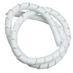 ORGANIZADOR FIO 1MT BRANCO OVERTIME 16MM