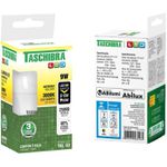 Lâmpada TASCHIBRA LED BULBO 9W BIV AMARELA