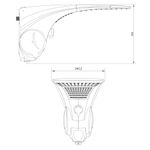 DUCHA DUO SHOWER QUADRADO ELETRICO 220V 7500W