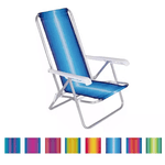 CADEIRA RECL 8 POS ALUM 2104 MOR