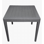 MESA PLAST QUAD DESMONTAVEL RATTAM CINZA VINTO
